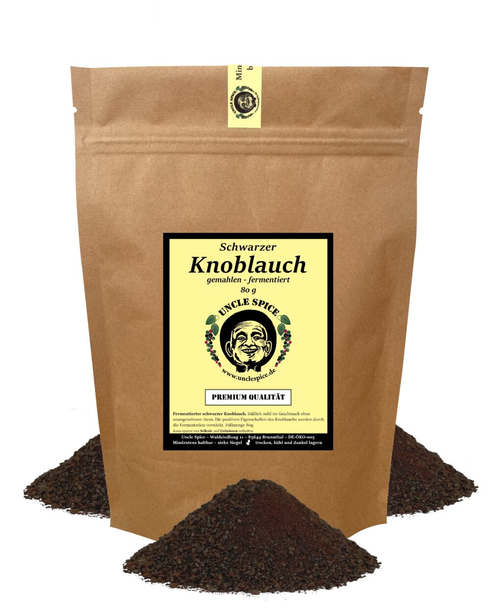 schwarzer Knoblauch