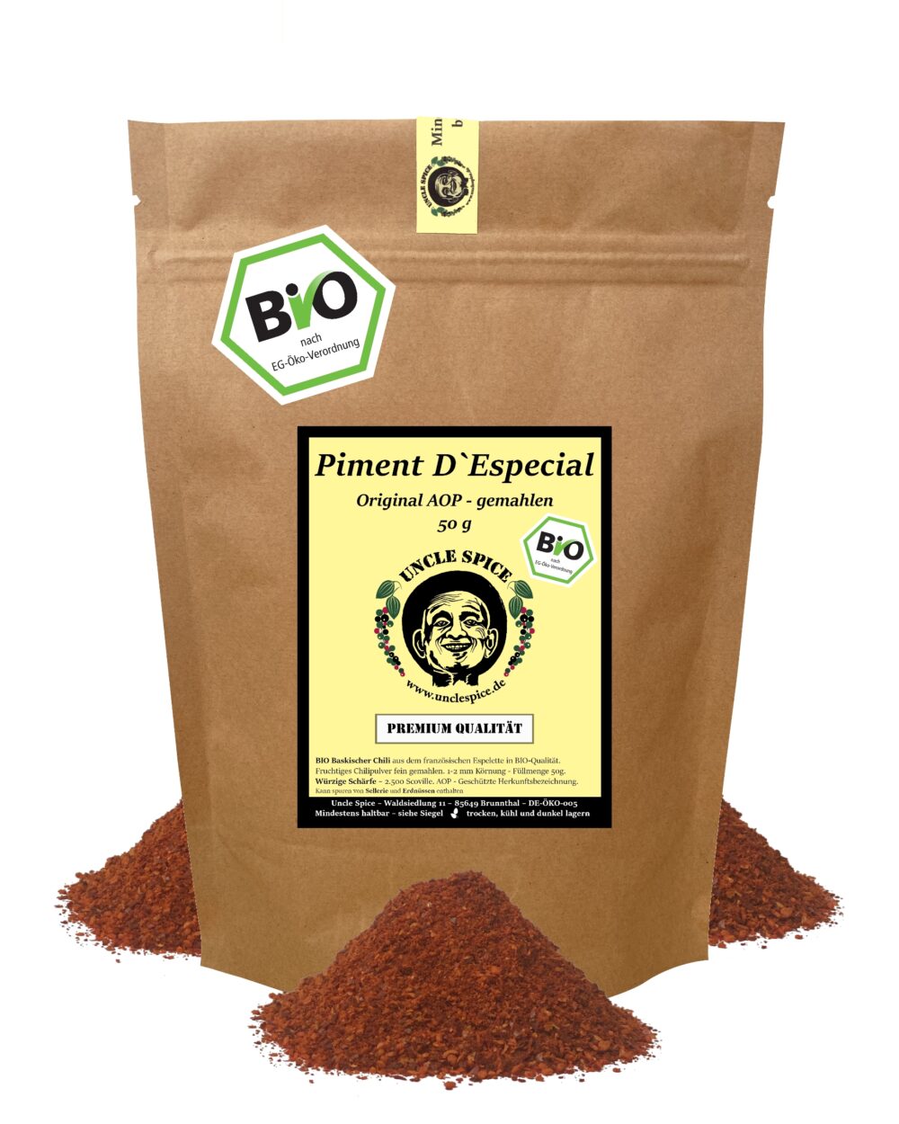 bio chilipulver